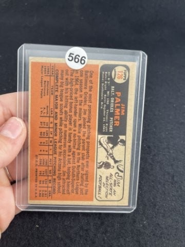 Jim Palmer Hand Signed Authentic Autograph - 2