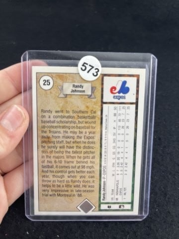 Randy Johnson Baseball Card - 2