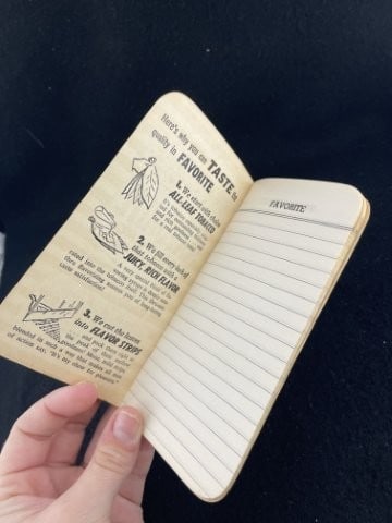 Nellie Fox Memo Book - 2