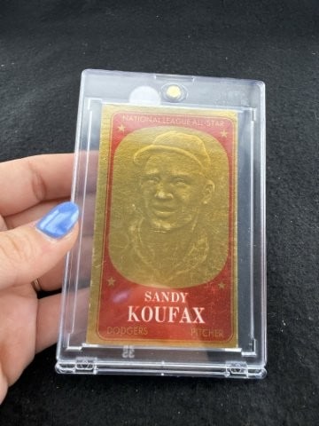 1965 Topps Sandy Koufax Baseball Card: KEY WORDS: INDIAN ARTIFACT ARTIFACTS ARROWHEAD ARROWHEADS NATIVE AMERICAN MISSISSIPPIAN QUAPAW CADDO POTTERY COINS MORGAN DOLLAR PEACE DOLLAR SILVER COINS. All coins have been Sigma tested for authent