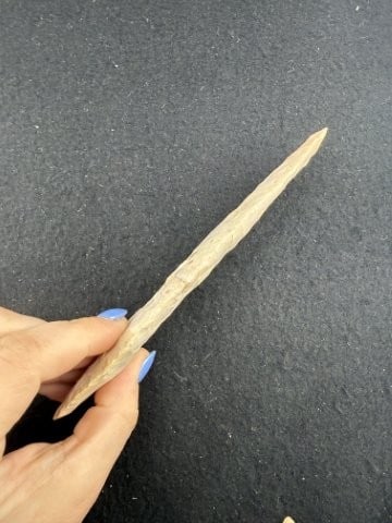 Agate Basin Indian Artifact Arrowhead - 3