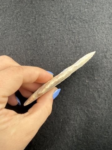 Adena Indian Artifact Arrowhead - 3