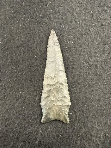Dalton Indian Artifact Arrowhead - 2