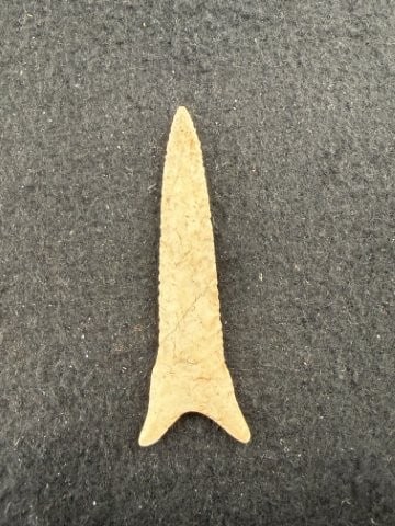Dalton Indian Artifact Arrowhead - 2