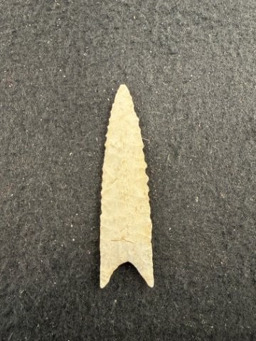 Dalton Indian Artifact Arrowhead - 2