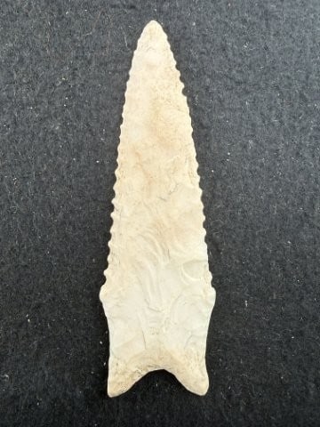 Dalton Indian Artifact Arrowhead - 2