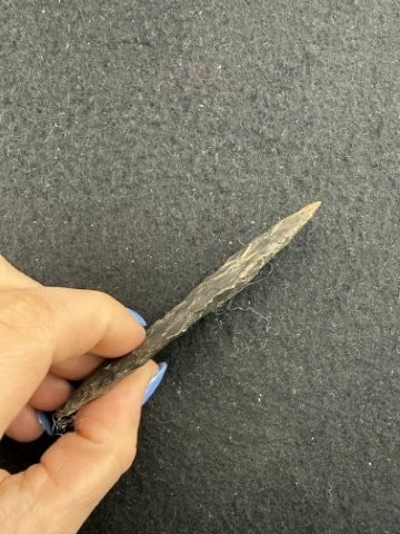 Hell Gap Indian Artifact Arrowhead - 3