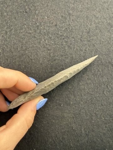 Simpson Mustache Indian Artifact Arrowhead - 3