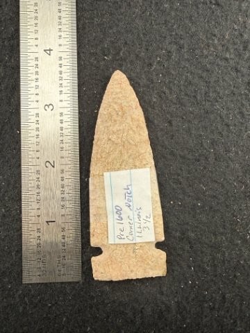 Hickory Ridge Indian Artifact Arrowhead: KEY WORDS: INDIAN ARTIFACT ARTIFACTS ARROWHEAD ARROWHEADS NATIVE AMERICAN MISSISSIPPIAN QUAPAW CADDO POTTERY COINS MORGAN DOLLAR PEACE DOLLAR SILVER COINS. All coins have been Sigma tested for