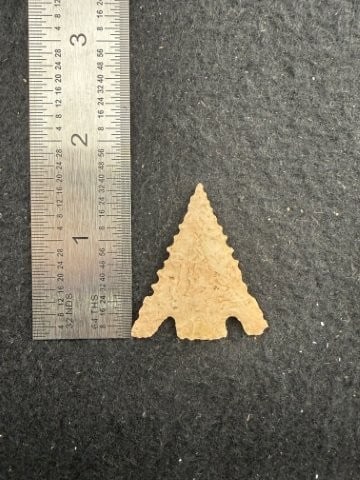 Arrow Point Indian Artifact Arrowhead: KEY WORDS: INDIAN ARTIFACT ARTIFACTS ARROWHEAD ARROWHEADS NATIVE AMERICAN MISSISSIPPIAN QUAPAW CADDO POTTERY COINS MORGAN DOLLAR PEACE DOLLAR SILVER COINS. All coins have been Sigma tested for