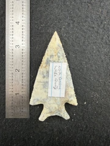 Marshall Indian Artifact Arrowhead: KEY WORDS: INDIAN ARTIFACT ARTIFACTS ARROWHEAD ARROWHEADS NATIVE AMERICAN MISSISSIPPIAN QUAPAW CADDO POTTERY COINS MORGAN DOLLAR PEACE DOLLAR SILVER COINS. All coins have been Sigma tested for authent