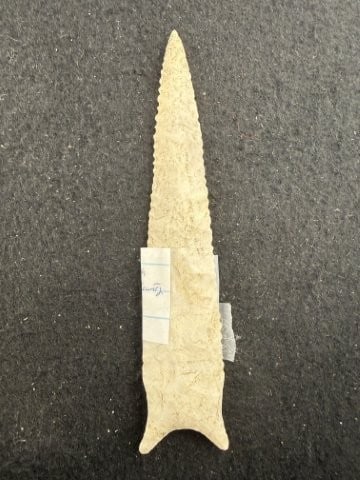 Dalton Indian Artifact Arrowhead - 2