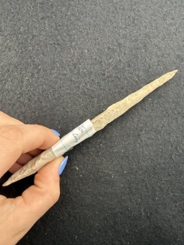 Dalton Indian Artifact Arrowhead - 3