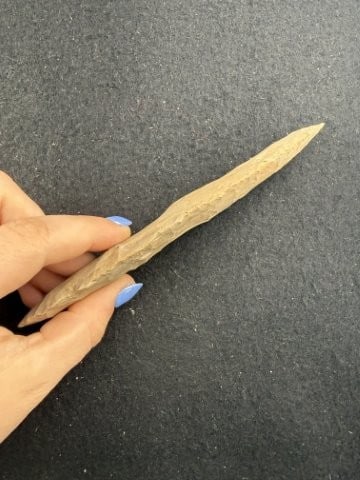 Turkeytail Indian Artifact Arrowhead - 3