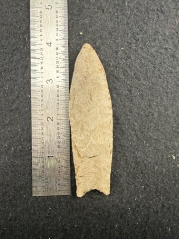 Clovis Indian Artifact Arrowhead (1 of 3)