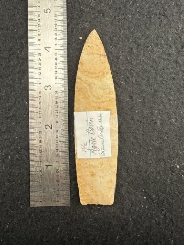 Paleo Point Indian Artifact Arrowhead (1 of 3)