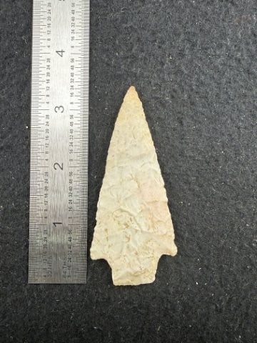 Adena Indian Artifact Arrowhead: KEY WORDS: INDIAN ARTIFACT ARTIFACTS ARROWHEAD ARROWHEADS NATIVE AMERICAN MISSISSIPPIAN QUAPAW CADDO POTTERY COINS MORGAN DOLLAR PEACE DOLLAR SILVER COINS. All coins have been Sigma tested for authent