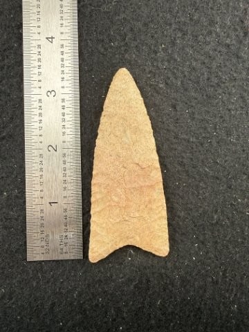 Dalton Indian Artifact Arrowhead: KEY WORDS: INDIAN ARTIFACT ARTIFACTS ARROWHEAD ARROWHEADS NATIVE AMERICAN MISSISSIPPIAN QUAPAW CADDO POTTERY COINS MORGAN DOLLAR PEACE DOLLAR SILVER COINS. All coins have been Sigma tested for authent