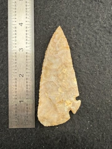 Cornertang Indian Artifact Arrowhead: KEY WORDS: INDIAN ARTIFACT ARTIFACTS ARROWHEAD ARROWHEADS NATIVE AMERICAN MISSISSIPPIAN QUAPAW CADDO POTTERY COINS MORGAN DOLLAR PEACE DOLLAR SILVER COINS. All coins have been Sigma tested for authent
