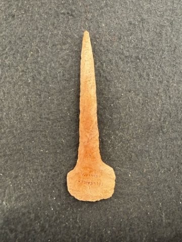 Paddle Drill Indian Artifact Arrowhead - 2