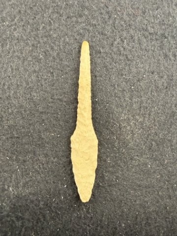 Paddle Drill Indian Artifact Arrowhead - 2