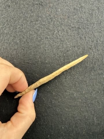 Paddle Drill Indian Artifact Arrowhead - 3
