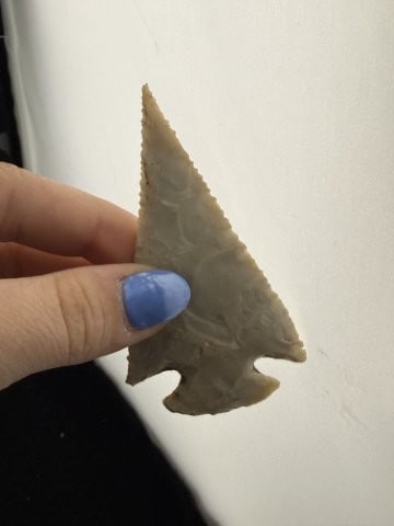 Marshall Indian Artifact Arrowhead - 4