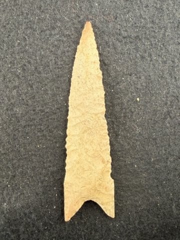 Dalton Indian Artifact Arrowhead - 2