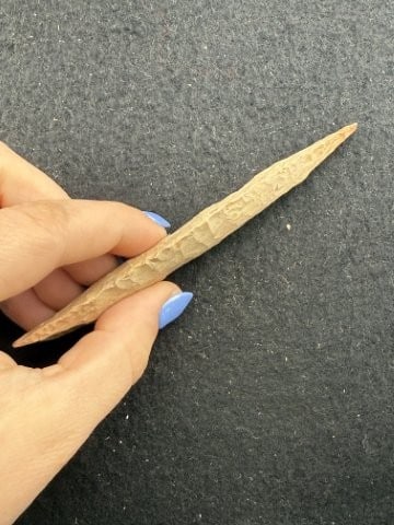 Dalton Indian Artifact Arrowhead - 3