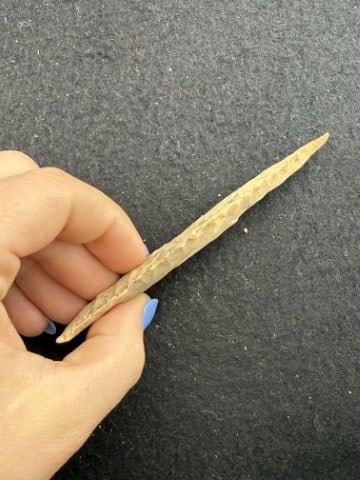 Dalton Indian Artifact Arrowhead - 3