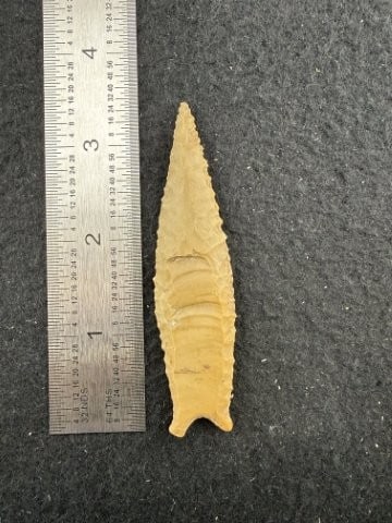 Cumberland Indian Artifact Arrowhead: KEY WORDS: INDIAN ARTIFACT ARTIFACTS ARROWHEAD ARROWHEADS NATIVE AMERICAN MISSISSIPPIAN QUAPAW CADDO POTTERY COINS MORGAN DOLLAR PEACE DOLLAR SILVER COINS. All coins have been Sigma tested for authent