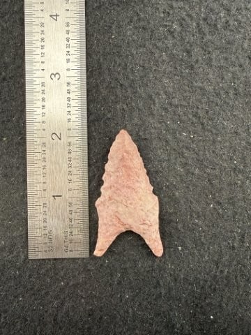Dalton Indian Artifact Arrowhead: KEY WORDS: INDIAN ARTIFACT ARTIFACTS ARROWHEAD ARROWHEADS NATIVE AMERICAN MISSISSIPPIAN QUAPAW CADDO POTTERY COINS MORGAN DOLLAR PEACE DOLLAR SILVER COINS. All coins have been Sigma tested for authent