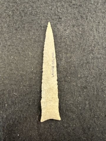 Dalton Indian Artifact Arrowhead - 2