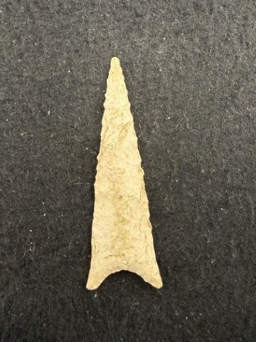 Dalton Indian Artifact Arrowhead - 2