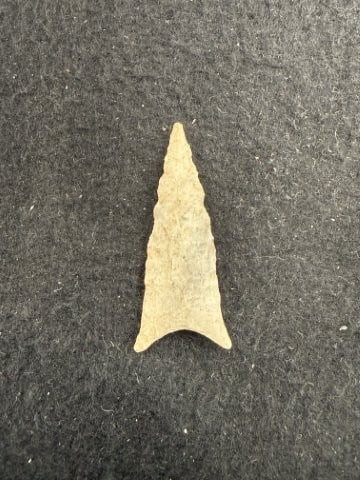 Dalton Indian Artifact Arrowhead - 2