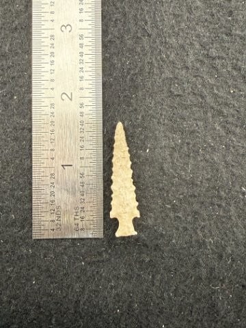Arrow Point Indian Artifact Arrowhead: KEY WORDS: INDIAN ARTIFACT ARTIFACTS ARROWHEAD ARROWHEADS NATIVE AMERICAN MISSISSIPPIAN QUAPAW CADDO POTTERY COINS MORGAN DOLLAR PEACE DOLLAR SILVER COINS. All coins have been Sigma tested for