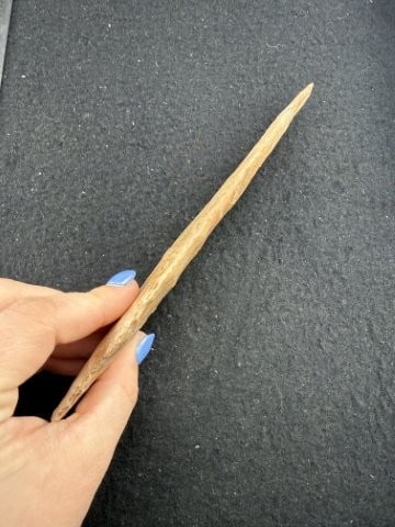 Adena Indian Artifact Arrowhead - 3