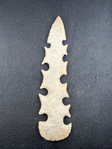 Tussinger Eccentric Indian Artifact Arrowhead - 2