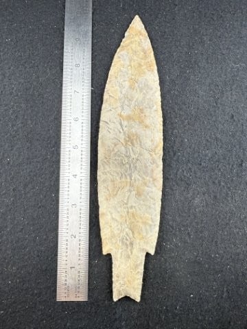 Pedernales Indian Artifact Arrowhead: KEY WORDS: INDIAN ARTIFACT ARTIFACTS ARROWHEAD ARROWHEADS NATIVE AMERICAN MISSISSIPPIAN QUAPAW CADDO POTTERY COINS MORGAN DOLLAR PEACE DOLLAR SILVER COINS. All coins have been Sigma tested for authent
