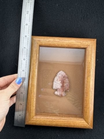 Framed Point Indian Artifact Arrowhead - 2