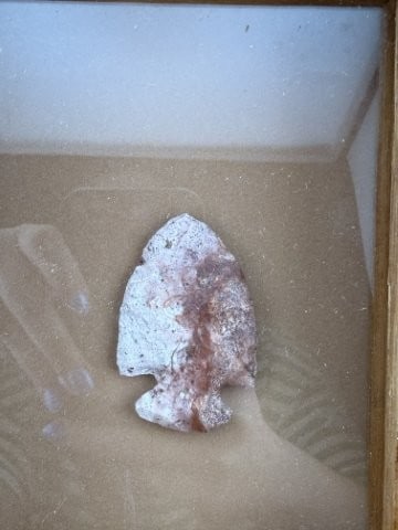 Framed Point Indian Artifact Arrowhead - 3