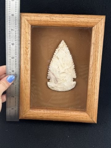 Framed Point Indian Artifact Arrowhead - 2
