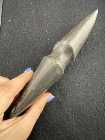 Grooved Axe Indian Artifact Arrowhead - 3