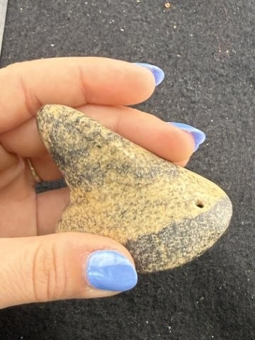 Bust Birdstone Indian Artifact Arrowhead - 7