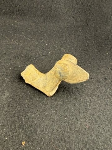 Popeyed Birdstone Indian Artifact Arrowhead: KEY WORDS: INDIAN ARTIFACT ARTIFACTS ARROWHEAD ARROWHEADS NATIVE AMERICAN MISSISSIPPIAN QUAPAW CADDO POTTERY COINS MORGAN DOLLAR PEACE DOLLAR SILVER COINS. All coins have been Sigma tested for