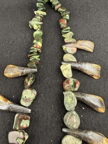 Buffalo Tooth Necklace - 4