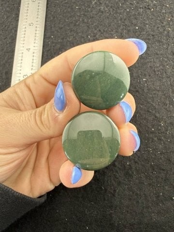 Jade Ear Spools - 2