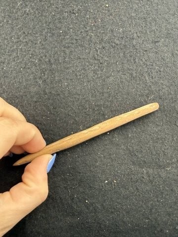 Bone Needle Indian Artifact Arrowhead - 3