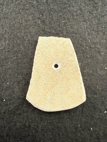 Pottery Pendant Indian Artifact Arrowhead - 2