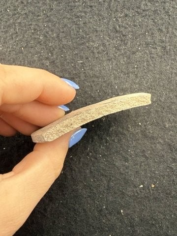 Pottery Pendant Indian Artifact Arrowhead - 3